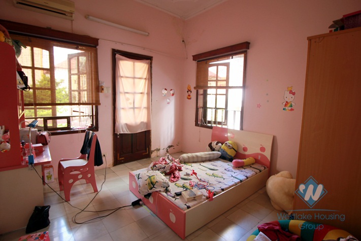 Large house with nice courtyard for rent in Westlake, Tay Ho, Hanoi